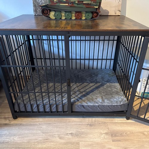 Large wood furniture style dog - furniture,