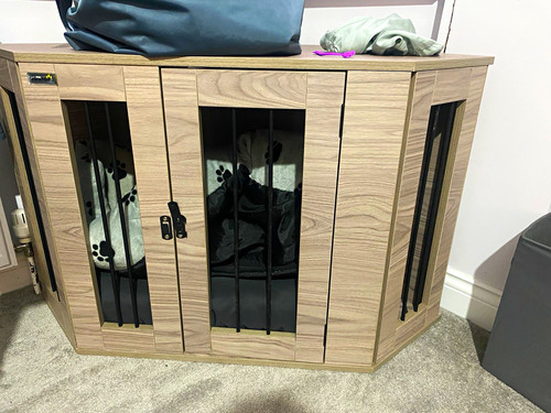 Pawhut 42in wooden hard sided - pawhut,