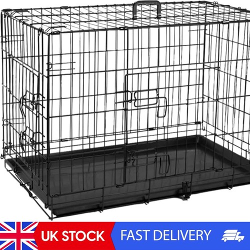 24inch dog crate folding - folding, 2
