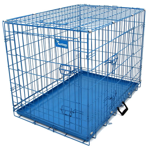2nds blue dog - blue, metal
