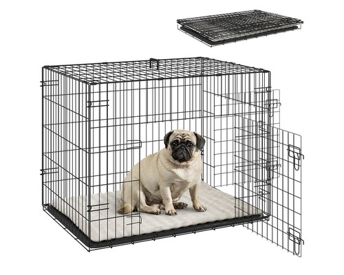Pawhut heavy duty - dog, crate