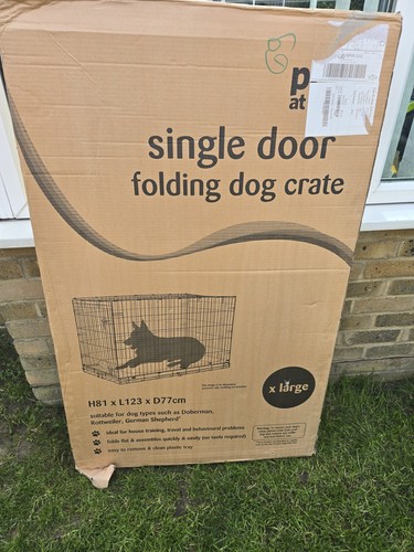 Pets home dog crate xl - crate,
