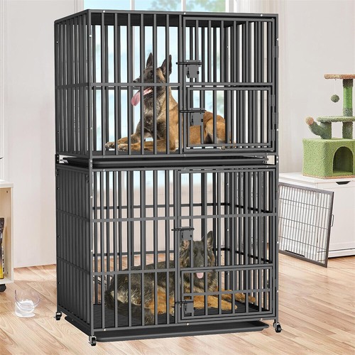 Jumbo stackable dog - crate, pet