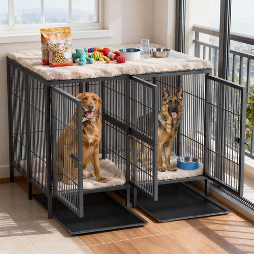 Dog crate with divider - xl,