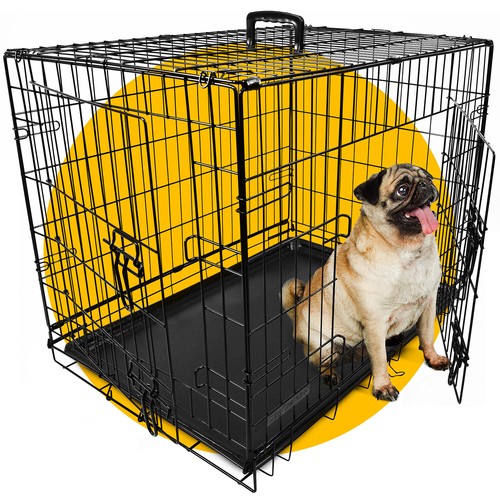 Dog cage puppy pet crate - puppy,